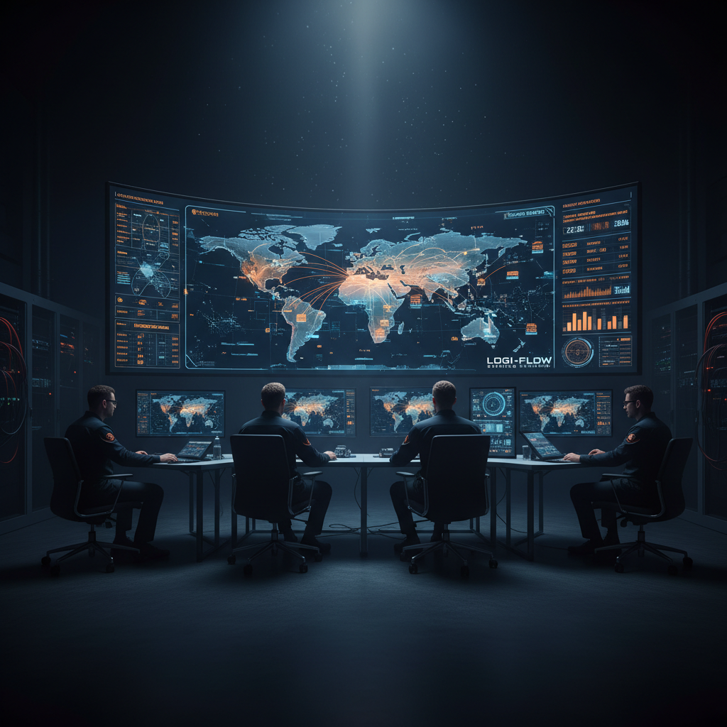 Logistics operations control room